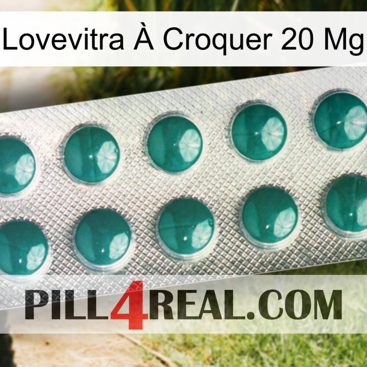 Lovevitra À Croquer 20 Mg dapoxetine1